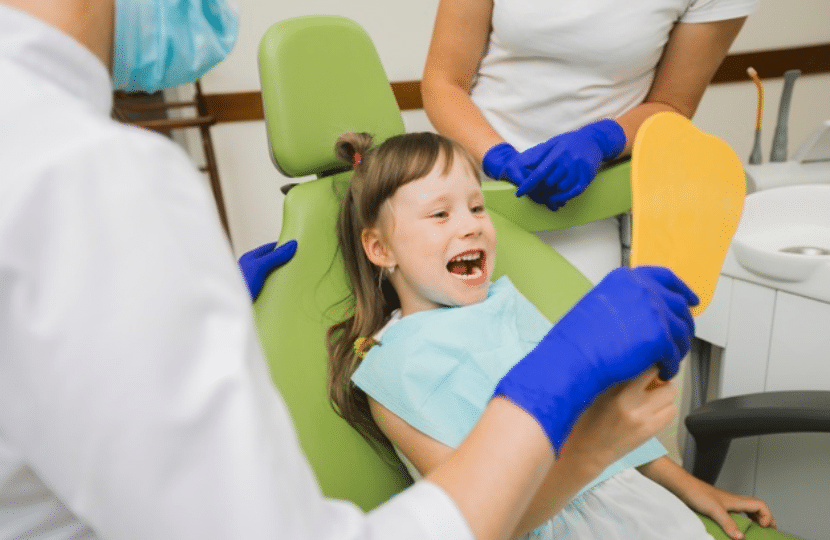 kid's dental checkup